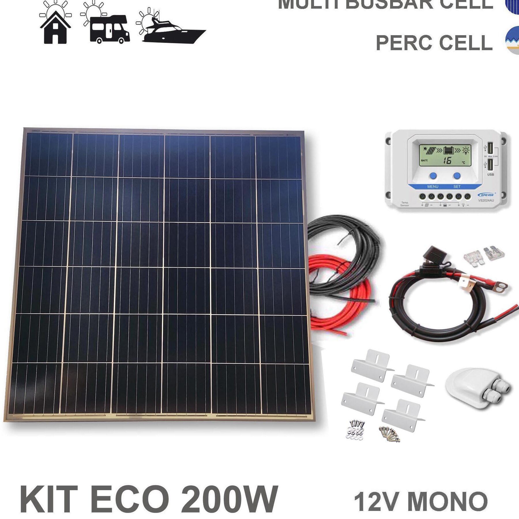 Kit de placas solares para furgonetas la solución perfecta para la