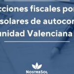 Beneficios fiscales: Deducción del IRPF por instalación de placas solares en la Comunidad Valenciana