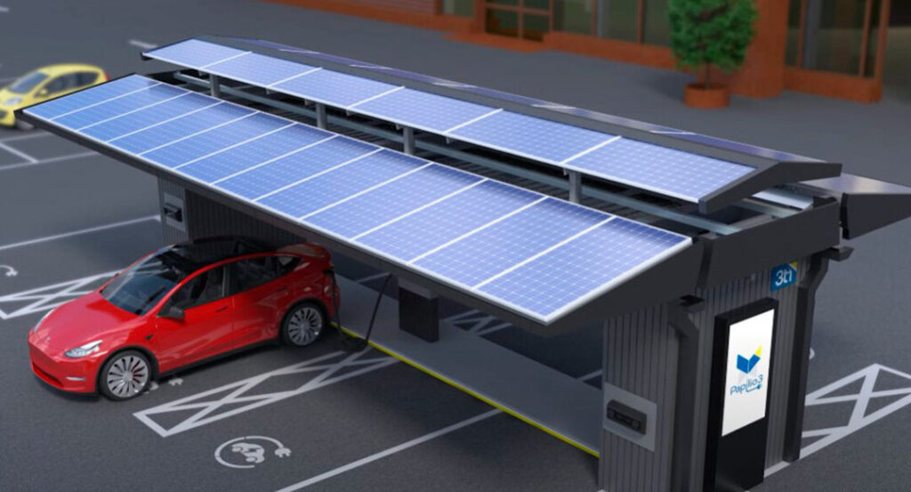 Cargando un coche eléctrico con placas solares: La energía solar como fuente de carga sostenible