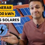 Cuántos paneles solares necesitas para generar 10 kW al año