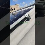 Cómo instalar placas solares en un tejado de uralita de manera segura