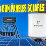 Cómo funciona un termo eléctrico con placas solares