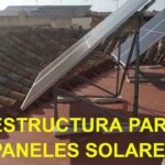 Cómo hacer una estructura para placas solares de forma casera