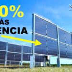 Instalación de placas solares en vertical: ¿es eficiente?