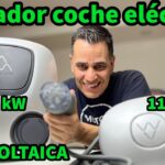 Cargadores para coches eléctricos: potencia necesaria y placas solares