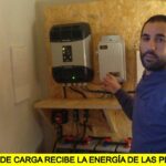 Esquema de instalación de placas solares en vivienda unifamiliar paso a paso